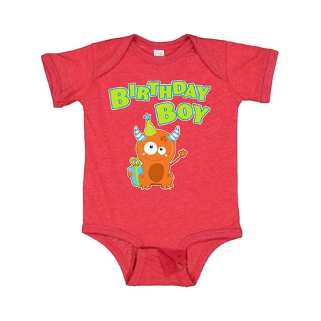 Inktastic Birthday Boy Gift Baby Boy Bodysuit