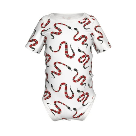 Adobk Red Snake Print Baby Climbing Clothes Jumpsuit Rompers Classic Rompers Child Short sleeve Bodysuits-3 Months
Adobk Red Snake Print Baby Climbing Clothes Jumpsuit Rompers Classic Rompers Child Short sleeve Bodysuits-3 Months