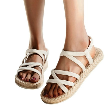 Cathalem Sandals Slippers Sandals Flat Fashion Spring Summer Beach And Women s And Women s slipper Womens Wide Width Slippers Beige 7.5
Cathalem Sandals Slippers Sandals Flat Fashion Spring Summer Beach And Women s And Women s slipper Womens Wide Width Slippers Beige 7.5