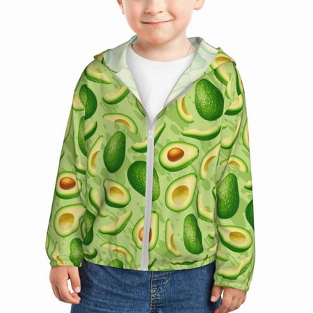 Goofa Green Avocado Printed Kids Zip-Up Hoodie Girls Boys UPF50+ Sun Protection Jacket Hooded Cooling Shirt-18 Months
Goofa Green Avocado Printed Kids Zip-Up Hoodie Girls Boys UPF50+ Sun Protection Jacket Hooded Cooling Shirt-18 Months