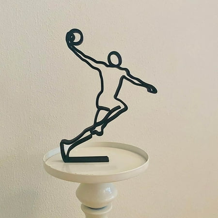 Ploknplq Home Decor Desk Decor Modern Abstract Face Metal Lines Figure Movement Art Metal Face Outline Geometric Frame Wire Table Top Minimalism Room Decor
Ploknplq Home Decor Desk Decor Modern Abstract Face Metal Lines Figure Movement Art Metal Face Outline Geometric Frame Wire Table Top Minimalism Room Decor