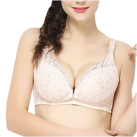Womens Underwear Women Lace Feeding Nursing Pregnant Maternity Bra Openable Pregnant women s front buckle breathable thin mold cup gather anti-sagging breastfeeding bra beige XXL 85B
Womens Underwear Women Lace Feeding Nursing Pregnant Maternity Bra Openable Pregnant women s front buckle breathable thin mold cup gather anti-sagging breastfeeding bra beige XXL 85B