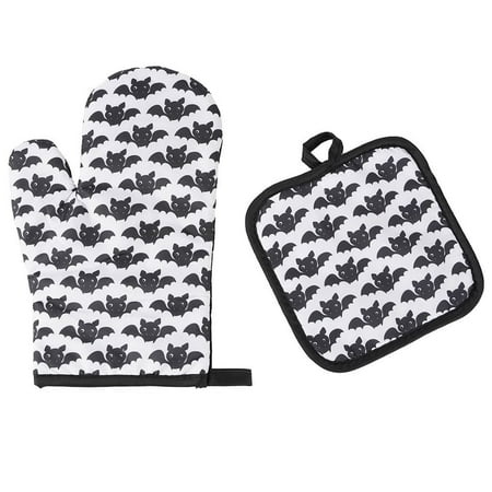 2Pcs/Set Halloween Baking Anti-Hot Insulation Gloves And Pad Oven Mitts And Microwave Mat Pot Holder Party Decoration Supply 01
2Pcs/Set Halloween Baking Anti-Hot Insulation Gloves And Pad Oven Mitts And Microwave Mat Pot Holder Party Decoration Supply 01
