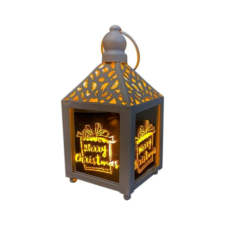 Christmas Wrought Iron Wind Lantern Small Lantern Led Luminous Decoration Lamp Ornament Pendant Lamp
Christmas Wrought Iron Wind Lantern Small Lantern Led Luminous Decoration Lamp Ornament Pendant Lamp