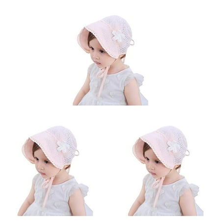3pcs Newborn Infant Beach Bucket Hat Baby Girl Boy Sun Summer Pure Color Cap Lace Bonnet
3pcs Newborn Infant Beach Bucket Hat Baby Girl Boy Sun Summer Pure Color Cap Lace Bonnet