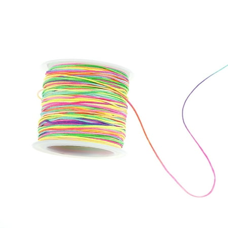 45m/lot 0.8mm Rainbow Tassel Cord DIY Bracelet Necklace Line Waxed Thread
45m/lot 0.8mm Rainbow Tassel Cord DIY Bracelet Necklace Line Waxed Thread