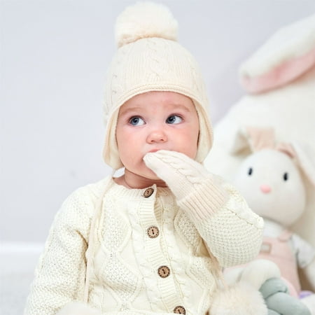 TOWED22 Knitted Set Hat Baby Boys Girls Woolen Hat Winter Children Gloves Baby Care Baseball Cap for Boys White
TOWED22 Knitted Set Hat Baby Boys Girls Woolen Hat Winter Children Gloves Baby Care Baseball Cap for Boys White