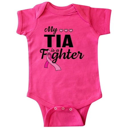Inktastic Breast Cancer Awareness My Tia is a Fighter Gift Baby Boy or Baby Girl Bodysuit
Inktastic Breast Cancer Awareness My Tia is a Fighter Gift Baby Boy or Baby Girl Bodysuit