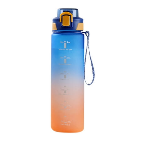 Large Drinking Sports Water Bottle Gym Motivational With Time Marker BPA Free 1L
Large Drinking Sports Water Bottle Gym Motivational With Time Marker BPA Free 1L