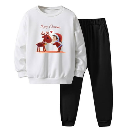 Toddler Boys Girls Winter Christmas Long Sleeve Letter Prints Pullover Tops Pants 2PCS Outfits Clothes Set Christmas Outfit Baby Girl New Born Baby Boy Long Sleeve Onesies Girl
Toddler Boys Girls Winter Christmas Long Sleeve Letter Prints Pullover Tops Pants 2PCS Outfits Clothes Set Christmas Outfit Baby Girl New Born Baby Boy Long Sleeve Onesies Girl