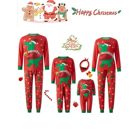 Sunisery Christmas Pajamas for Family Christmas Pjs Matching Sets Xmas Dinosaur Print Pajamas Loungewear Sleepwear Set for Women Men Kids
Sunisery Christmas Pajamas for Family Christmas Pjs Matching Sets Xmas Dinosaur Print Pajamas Loungewear Sleepwear Set for Women Men Kids