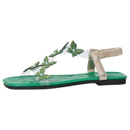 Jungdeepe Ladies Summer Rhinestone Pearls Flat for Women Sandals with Heel Women Slides Shoes Womens Closed Toe Sandals Size 8 T Strap Heels Sandals for Women Size 13 Womens Sandals Glitter
Jungdeepe Ladies Summer Rhinestone Pearls Flat for Women Sandals with Heel Women Slides Shoes Womens Closed Toe Sandals Size 8 T Strap Heels Sandals for Women Size 13 Womens Sandals Glitter