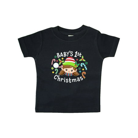 Inktastic Baby s 1st Christmas Elf Girl with Candy Canes Gift Baby Boy or Baby Girl T-Shirt
Inktastic Baby s 1st Christmas Elf Girl with Candy Canes Gift Baby Boy or Baby Girl T-Shirt