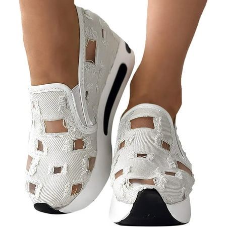 Slip On Sneakers Women Platform Wedge Floral Sneakers Mesh Shoes for Women Breathable Slip On Walking Shoes Casual Embroidery Fashion Sneakers Comfort Work Shoes Outdoor Sports Shoes
Slip On Sneakers Women Platform Wedge Floral Sneakers Mesh Shoes for Women Breathable Slip On Walking Shoes Casual Embroidery Fashion Sneakers Comfort Work Shoes Outdoor Sports Shoes