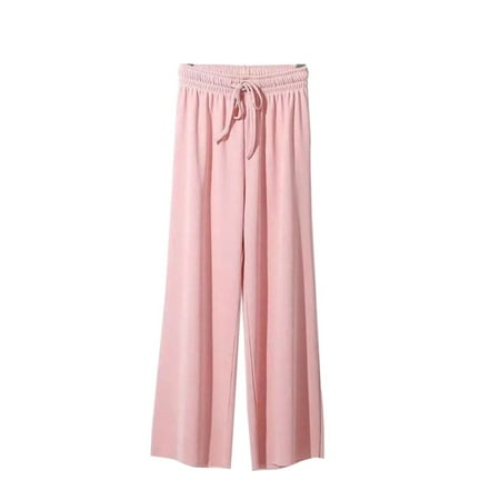 Womens Wide Leg Pants Comfy Lounge Pajama Pants For Outdoor Activities Casual Wear Home Wear Pink XL
Womens Wide Leg Pants Comfy Lounge Pajama Pants For Outdoor Activities Casual Wear Home Wear Pink XL