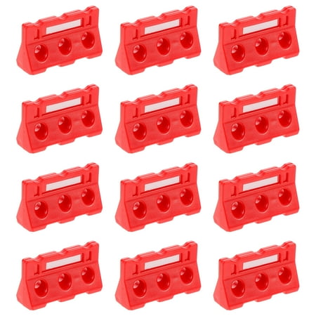 24Pcs Traffic Barricade Simulation Traffic Signs Early Teaching Cognitive Toys