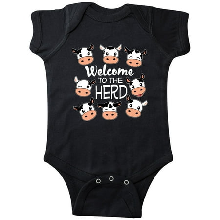 Inktastic Welcome to the Herd with Cute Black and White Holstein Cows Gift Baby Boy or Baby Girl Bodysuit
Inktastic Welcome to the Herd with Cute Black and White Holstein Cows Gift Baby Boy or Baby Girl Bodysuit