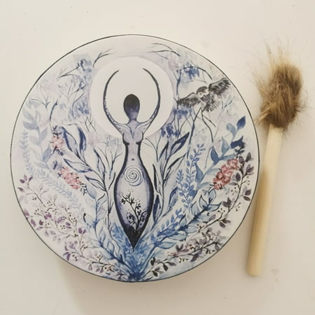 Couff Vegan Shaman Alchemical Moon Drum 10” Sound Tool