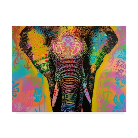 Trademark Fine Art 'Eleph' Canvas Art by Dean Russo