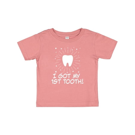 Inktastic I Got My First Tooth Announcement Gift Baby Boy or Baby Girl T-Shirt
Inktastic I Got My First Tooth Announcement Gift Baby Boy or Baby Girl T-Shirt