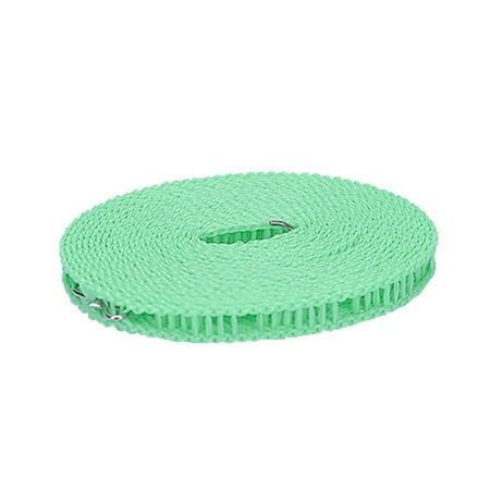 Gwong 2 Pcs Clothes Drying Rope Wind Proof Easy to Apply Non-slip Fence-like Design Clothes Hanger Rope for Outdoor
Gwong 2 Pcs Clothes Drying Rope Wind Proof Easy to Apply Non-slip Fence-like Design Clothes Hanger Rope for Outdoor
