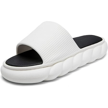Mens Slippers Cloud Shower Bathroom Non-Slip Slippes Open Toe Super Soft Comfy Thick Sole Home House Cushion Slide Sandals for Indoor Outdoor Platform Shoes
Mens Slippers Cloud Shower Bathroom Non-Slip Slippes Open Toe Super Soft Comfy Thick Sole Home House Cushion Slide Sandals for Indoor Outdoor Platform Shoes