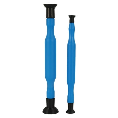 2pcs Durable Car Manual Grinding With Suction Cup Cylinder Valve Lapping Stick