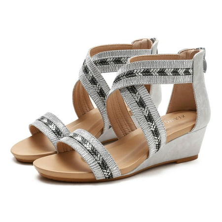 eczipvz Women Shoes Women s Summer Sandals Bohemian Beaded Ankle Walking Strap Casual Flip Flops Ladies Beach Flats Comfortable Shoes
eczipvz Women Shoes Women s Summer Sandals Bohemian Beaded Ankle Walking Strap Casual Flip Flops Ladies Beach Flats Comfortable Shoes