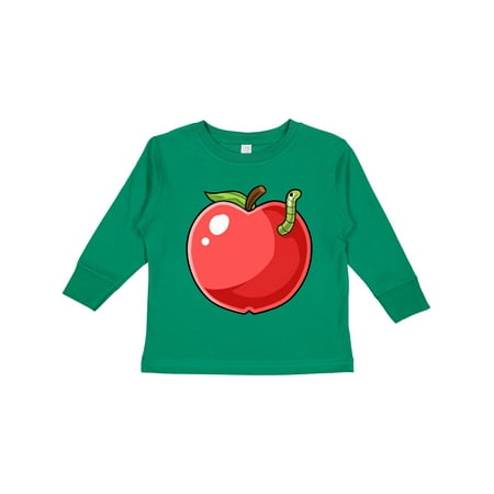 Inktastic Cute Red Apple with Green Worm Gift Toddler Boy or Toddler Girl Long Sleeve T-Shirt 
Inktastic Cute Red Apple with Green Worm Gift Toddler Boy or Toddler Girl Long Sleeve T-Shirt