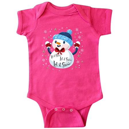 Inktastic Holiday Snowman Gift Baby Boy or Baby Girl Bodysuit