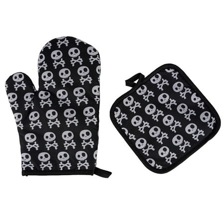 Printed Oven Mitts and Mat Cartoon Halloween Thick Insulation Gloves with Quilted Liner for Kitchen Cooking Baking New
Printed Oven Mitts and Mat Cartoon Halloween Thick Insulation Gloves with Quilted Liner for Kitchen Cooking Baking New
