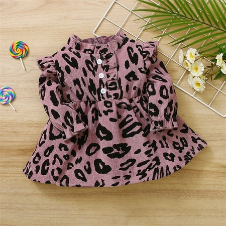 NECHOLOGY Toddler Kids Girls Fashionable Long Sleeves Leopard Prints Princess Dress Dress for Kids Dress Pink 9-12 Months
NECHOLOGY Toddler Kids Girls Fashionable Long Sleeves Leopard Prints Princess Dress Dress for Kids Dress Pink 9-12 Months