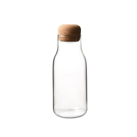 Cork Glass Bottle Heat Resistant Milk Juice Bottle Transparent Storage Can Sealed Tea Coffee Storage Tank
Cork Glass Bottle Heat Resistant Milk Juice Bottle Transparent Storage Can Sealed Tea Coffee Storage Tank