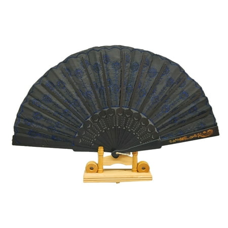 Yannee 1 Pcs New Chinese Hand Held Fan Silk Folding Chinese Style Flower Dance Party Wedding Favor Black
Yannee 1 Pcs New Chinese Hand Held Fan Silk Folding Chinese Style Flower Dance Party Wedding Favor Black