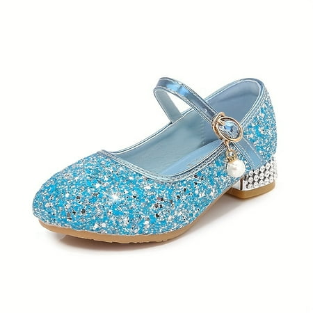 Elegant Sequin High Heel Shoes For Girls Lightweight Non Slip Soft Bottom Dress Shoes For Performance Party Spring
Elegant Sequin High Heel Shoes For Girls Lightweight Non Slip Soft Bottom Dress Shoes For Performance Party Spring