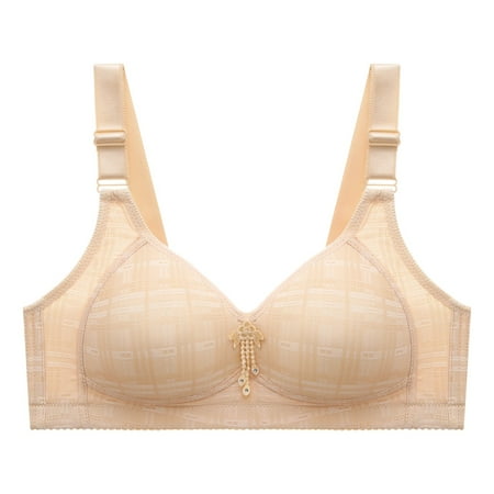 KaLI_store Women Lingerie Women Push Up Bra Racerback Bras Front Closure Bra Underwire Padded Bra Support Beige 36
KaLI_store Women Lingerie Women Push Up Bra Racerback Bras Front Closure Bra Underwire Padded Bra Support Beige 36