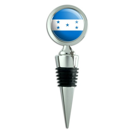 Honduras National Country Flag Wine Bottle Stopper