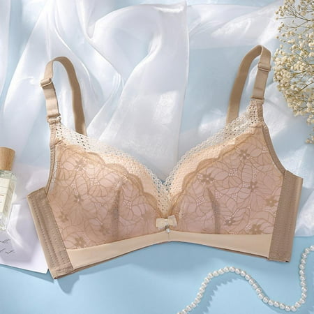Everyday Bras for Women High Support - Lace Deep V Comfortable Gathered Smoothing Soft Thick No Steel Underwear
Everyday Bras for Women High Support - Lace Deep V Comfortable Gathered Smoothing Soft Thick No Steel Underwear