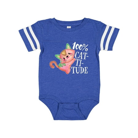 Inktastic 100 Percent Cattitude with Cute Cat Gift Baby Boy or Baby Girl Bodysuit
Inktastic 100 Percent Cattitude with Cute Cat Gift Baby Boy or Baby Girl Bodysuit