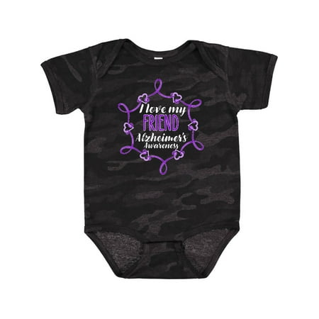 Inktastic I Love My Friend Alzheimer s Awareness with Purple Hearts Gift Baby Boy or Baby Girl Bodysuit
Inktastic I Love My Friend Alzheimer s Awareness with Purple Hearts Gift Baby Boy or Baby Girl Bodysuit