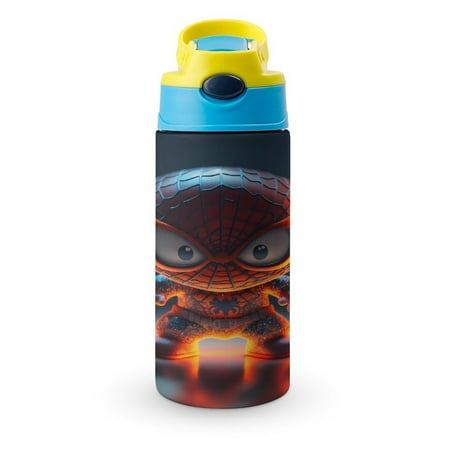 Spider-Man Stainless Steel Water Bottle with Flip-up Straw And Locking Spout Cover Durable Cup for Sports Or Travel (12oz)
Spider-Man Stainless Steel Water Bottle with Flip-up Straw And Locking Spout Cover Durable Cup for Sports Or Travel (12oz)