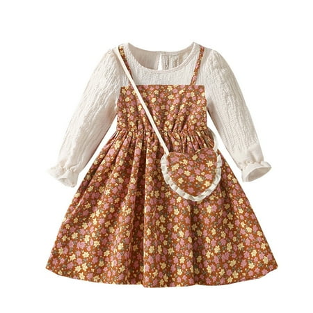 Qufokar Infant Baby Girls Outfits Outfits for Girls Size 4 Toddler Kids Children Baby Girls Long Ruffled Sleeve Patchwork Floral Princess Dress With Pockets Bags Clothes Set 2Pcs Outfits
Qufokar Infant Baby Girls Outfits Outfits for Girls Size 4 Toddler Kids Children Baby Girls Long Ruffled Sleeve Patchwork Floral Princess Dress With Pockets Bags Clothes Set 2Pcs Outfits