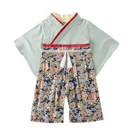 Kids Robe Kids Baby Boys Girls Clothes Cotton Floral Kimono Long Sleeve Romper Pajamas 2-Piece Sizes 4-12(Color:Green Size:9-12 Months)
Kids Robe Kids Baby Boys Girls Clothes Cotton Floral Kimono Long Sleeve Romper Pajamas 2-Piece Sizes 4-12(Color:Green Size:9-12 Months)