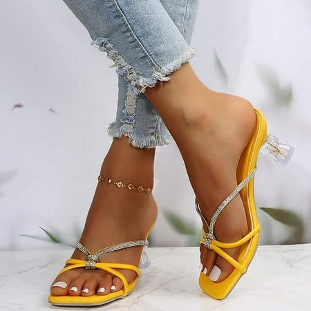 XWQYRG Women s high heel sandals women s glass heel sandals high heel sandals with summer rhinestone bodav party shoes
XWQYRG Women s high heel sandals women s glass heel sandals high heel sandals with summer rhinestone bodav party shoes