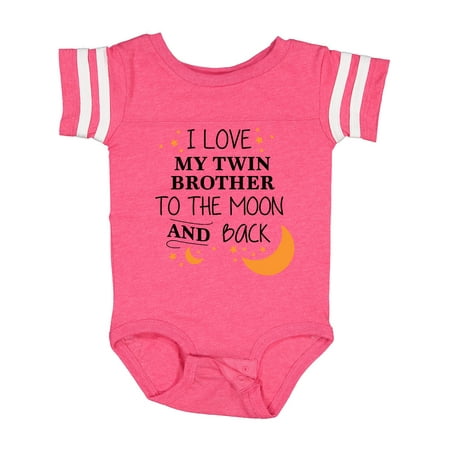 Inktastic I Love My Twin Brother to the Moon and Back Gift Baby Boy or Baby Girl Bodysuit
Inktastic I Love My Twin Brother to the Moon and Back Gift Baby Boy or Baby Girl Bodysuit