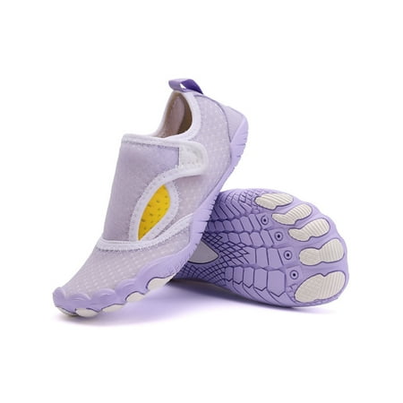 Wazshop Unisex Beach Shoe Slip On Water Shoes Quick Dry Aqua Socks Casual Athletic Barefoot Women Men Flats Comfort Anti-Slip Light Purple Style A 7
Wazshop Unisex Beach Shoe Slip On Water Shoes Quick Dry Aqua Socks Casual Athletic Barefoot Women Men Flats Comfort Anti-Slip Light Purple Style A 7