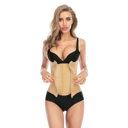 Wacanda Women s Waist Trainer Cincher Sweat Vest Corset Tummy Control Shapewear Body Shaper Slimmer Workout Fitness
Wacanda Women s Waist Trainer Cincher Sweat Vest Corset Tummy Control Shapewear Body Shaper Slimmer Workout Fitness