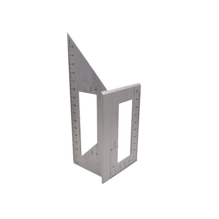 Aluminum Alloy Wooden Square Multifunction Ruler 45 90 Degree Gauge Rule Woodworking Tool
Aluminum Alloy Wooden Square Multifunction Ruler 45 90 Degree Gauge Rule Woodworking Tool