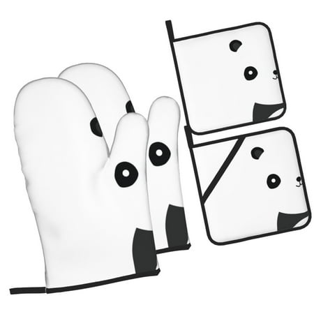 ZICANCN Oven Mitts and Pot Holders Sets Cartoon Drawing Panda Baking Sets Kitchen Heat Resistant 4 Pieces
ZICANCN Oven Mitts and Pot Holders Sets Cartoon Drawing Panda Baking Sets Kitchen Heat Resistant 4 Pieces