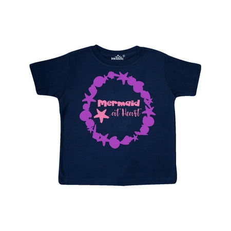 Inktastic Mermaid At Heart Seashell Starfish - Pink Purple Gift Toddler Toddler Girl T-Shirt
Inktastic Mermaid At Heart Seashell Starfish - Pink Purple Gift Toddler Toddler Girl T-Shirt